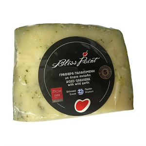Aged Graviera Cheese with Wild Garlic 125gr