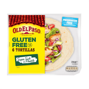 Tortillas Gluten Free 6pcs 216gr