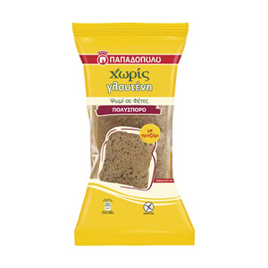 Sliced Multigrain Bread Gluten Free 300gr