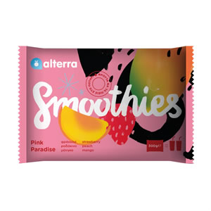 Frozen Smoothies Fruits Strawberry, Peach, Mango 300gr