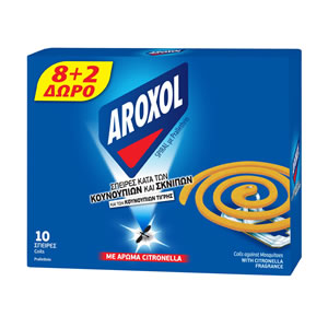 AROXOL Spiral with Citronella 10pcs