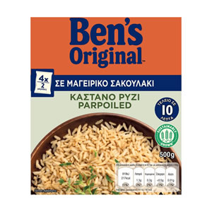 BEN’S ORIGINAL Brown Rice Parboiled 4x125gr