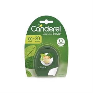 CANDEREL Stevia in tablets 100pcs (8.5gr)