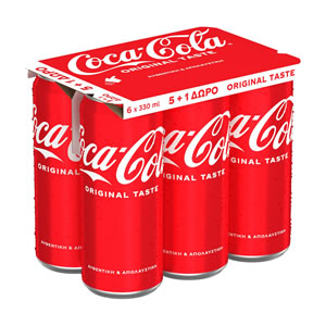 COCA COLA Soft drink 6x330ml