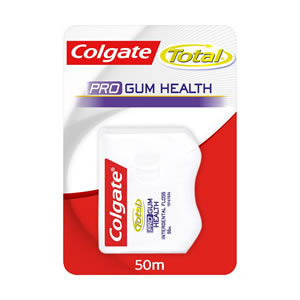COLGATE Dental Floss Total Pro Gum Health 50m