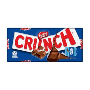 CRUNCH Milk Chocolate Gluten Free 100gr