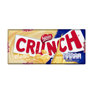 CRUNCH White Chocolate Gluten Free 100gr