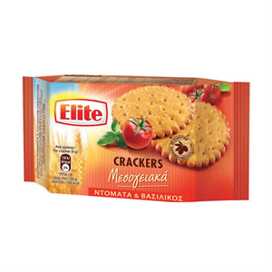 Mediterranean Crackers Tomato & Basil 105gr