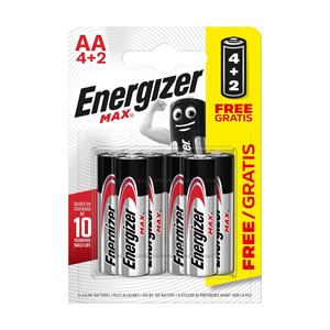 ENERGIZER AA Βatteries 6pcs