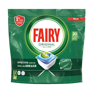 FAIRY Original Dishwasher Detergent Tablets 20 pcs