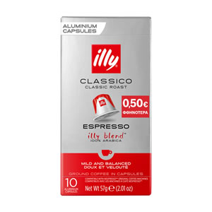 ILLY Espresso Classico Coffee Capsules 10pcs
