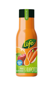 Natural Juice Apple Orange Carrot 1L