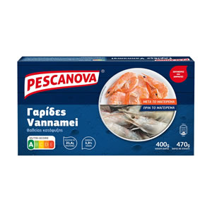 PESCANOVA Vannamei Whole Shrimps 400gr
