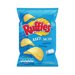 RUFFLES Chips with Salt 150gr