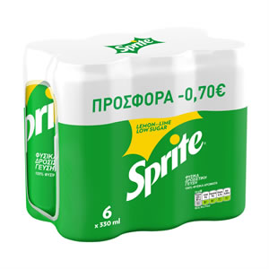 SPRITE Soft Drink 6x330ml