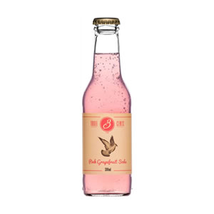 THREE CENTS Pink Grapefruit Soft Drink 200ml