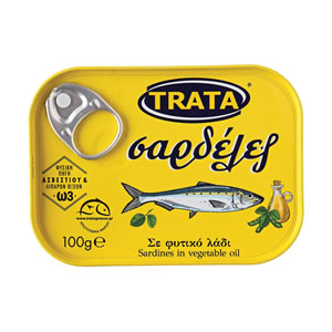 Sardines in Vegetable Oil 100gr