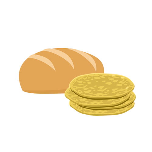 Bread - Tortillas - Rusks