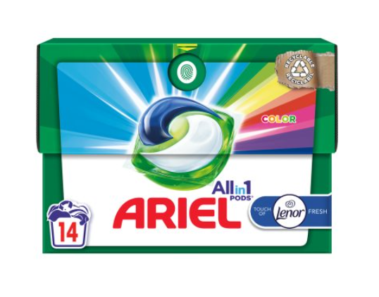 ARIEL detergent pods 14pcs